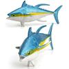 10Pcs/Set Animal Model Vivid Simulated PVC Great White Shark Simulation Animal Model for Kids