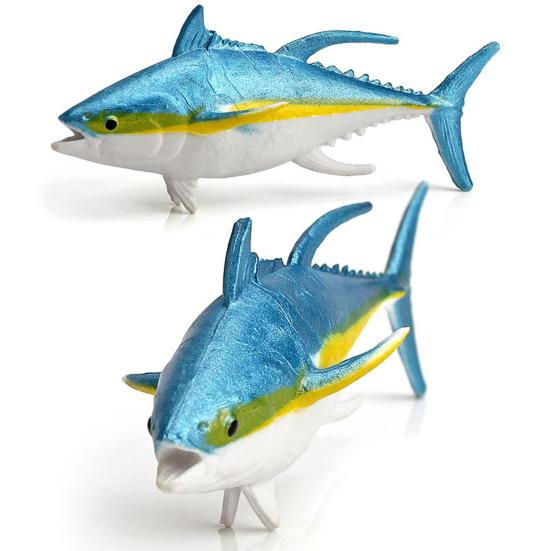 10Pcs/Set Animal Model Vivid Simulated PVC Great White Shark Simulation Animal Model for Kids