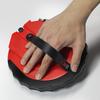 WISEUP 30/50M Fiberglass Tape Measure Double Face Printing Clad Measuring Tape Hand Cranked Tape Measure for Building Surveying