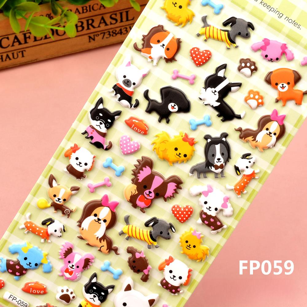 

Детские наклейки с рисунком динозавра, животного, 3D наклейки с пузырьками, награды для детского сада, наклейки для маленьких мальчиков и девочек