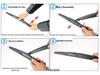 Compatible Rear Wiper for Mazda Models: 2, 3, 5, 6 Ruiyi, 8, CX-4, CX-5, CX-7, Xingcheng and Angkesaila