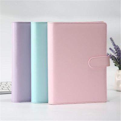 In-Stock Creative Macaron A6 Loose-Leaf Notebook with Custom Logo Options
