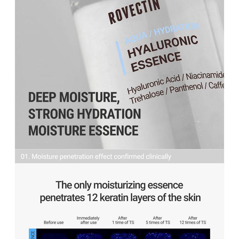 ROVECTIN - Aqua Hydration Hyaluronic Essence Mini Bundle Set