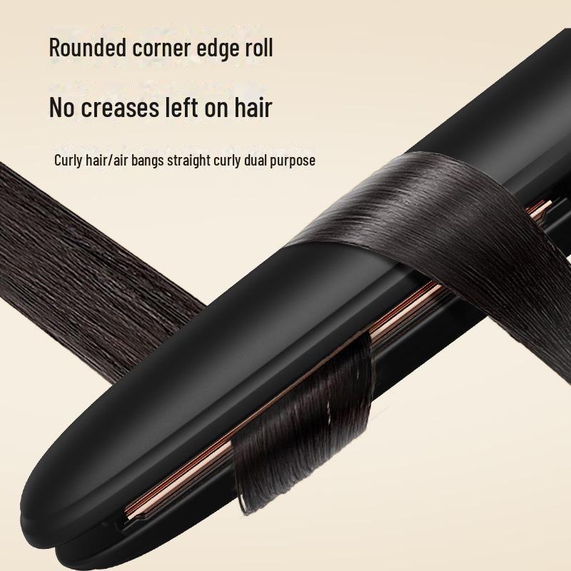 Dual-Purpose Ionic Hair Straightener & Curler: Protects Hair While Curling & Straightening