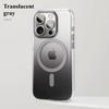 Premium Matte Clear For 17Air Magsafe Wireless Charge Case For iPhone 17 Pro Max Luxury Gradient Shockproof Magnetic Cover