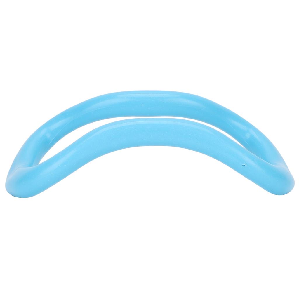 Jógový kruh Posilování svalové síly Lehký Přenosný PVC Modrý Fitness Pilates Kruh pro