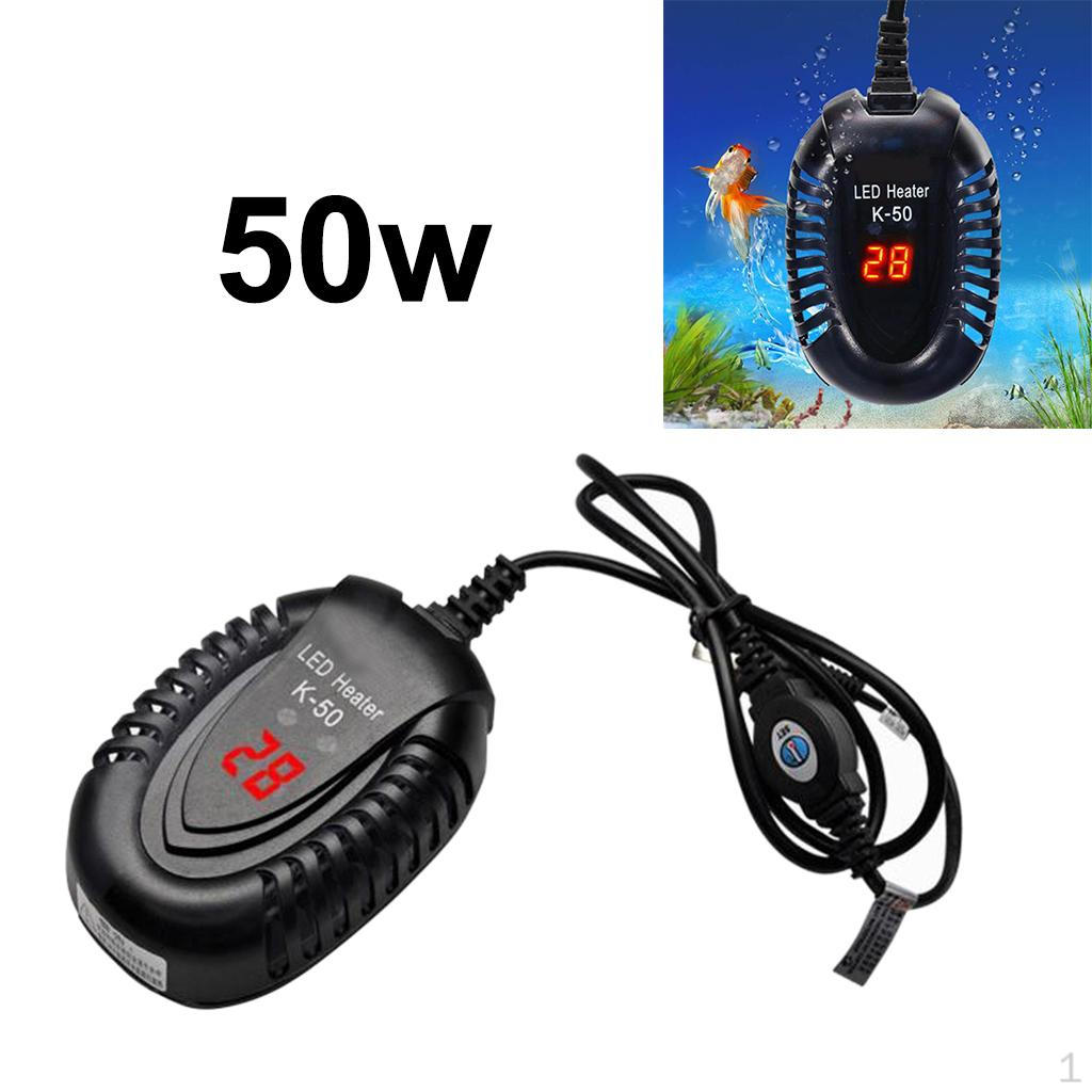 

Heater, Tank Heater with LED Digital Temperature Display and External Controller for 50W
