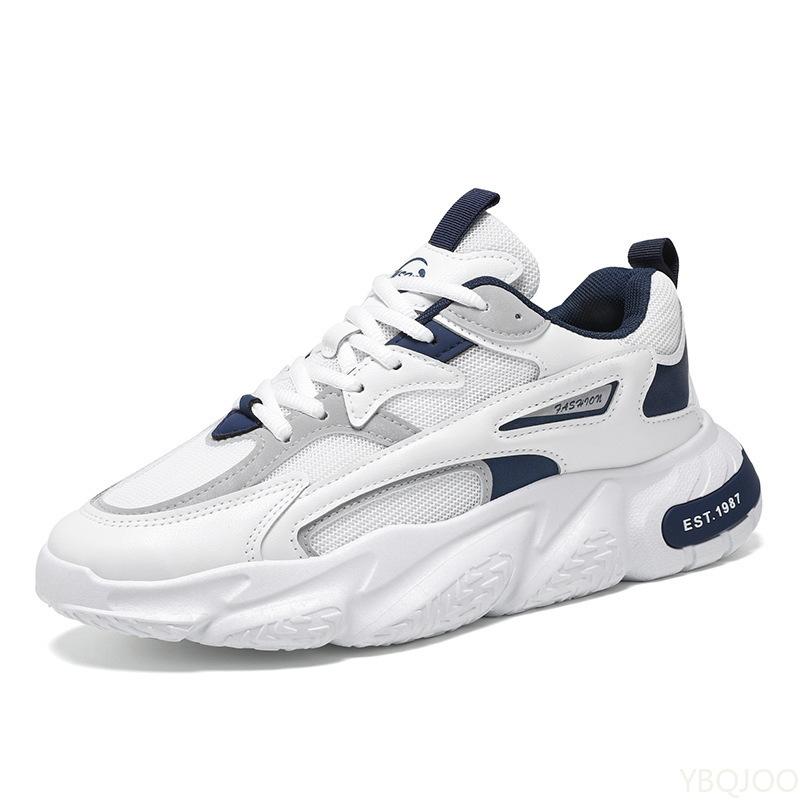 Spring Autumn New Lightweight Breathable Mesh Shoes Fashionable Versatile Thick soled sneakers Casual Comfortable Running Shoes