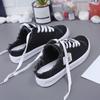 Fashion 2025 New Spring Summer Women Canvas Sneaker Low Top Denim Sneakers Ladies Lace-Up Flat Canvas Board Shoes Women Zapatos De Mujer