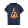 Netflix Womens/Ladies Stranger Things Gingerbread Cotton Boyfriend T-Shirt