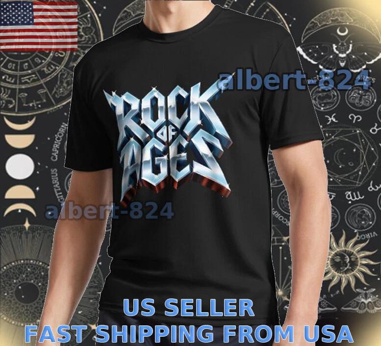 NEW SHIRT ROCK OF AGES LOGO T shirt FUNNY AMERICAN SIZE S TO 5XL 3XL
