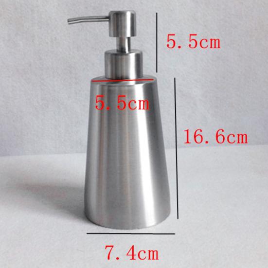 350ml Refillable Kitchen Bathroom Liquid Soap Dispenser Lotion Detergent Bottle