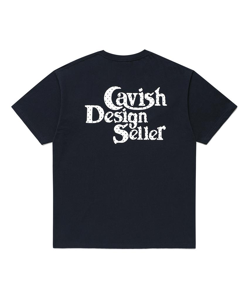 CAVISH Star Seller Logo Ss Tee Navy(Cv2Gmut527A)