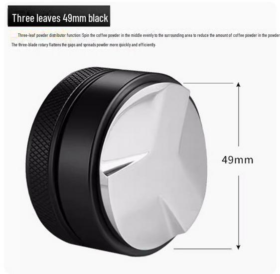 

Регулируемый тампер для кофейной пудры из нержавеющей стали для макарон, итальянский стиль, размеры 49/51/53/54/58 мм Single