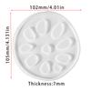 1Pcs Round Coaster Resin Silicone Mold UV Epoxy Resin Molds For DIY Coffee Cup Crafts Home Decoration Making Accessories
