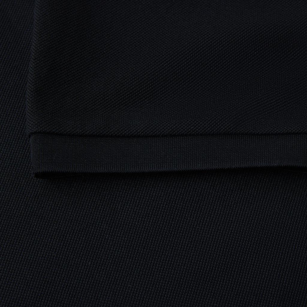 Classic and Versatile Letter Logo: Spring and Summer Solid Color Casual Men's Short Sleeved Polo Shirt