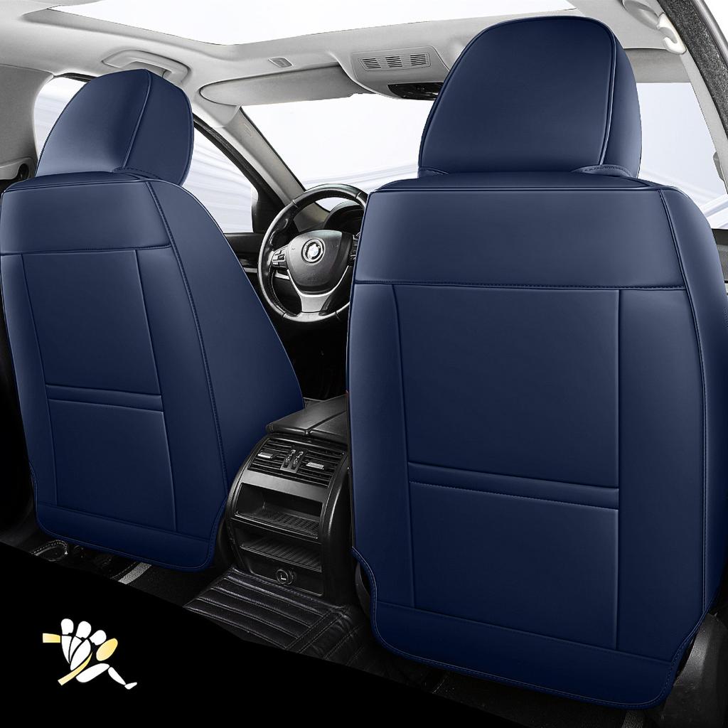 Car Seat Covers Full Set PU Leather,Fit For Mazda 3, 6, CX-5, CX-3, CX-9, CX-30, CX-50, CX-70,Car Seat Protector Front Back Seat