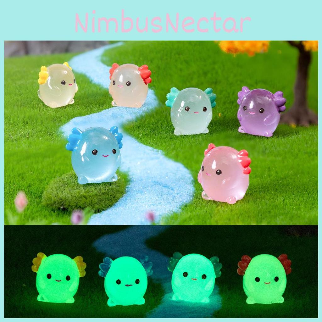 Colorful Resin Cute Chubby Hexagonal Dragon Figurines For Diy Garden Projects