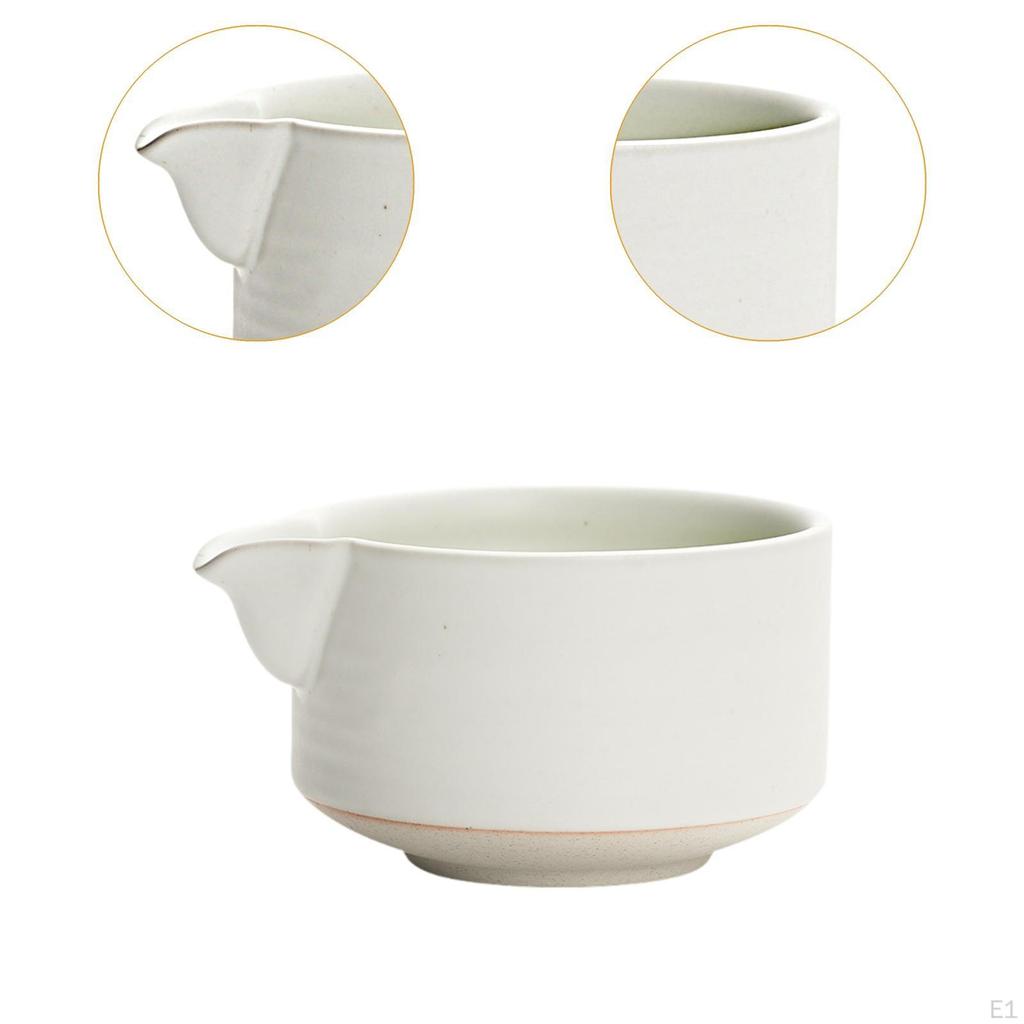 Keramisk Matcha-bolle, håndlaget japansk tekopp, tradisjonell bolle, matcha-mikseskål for