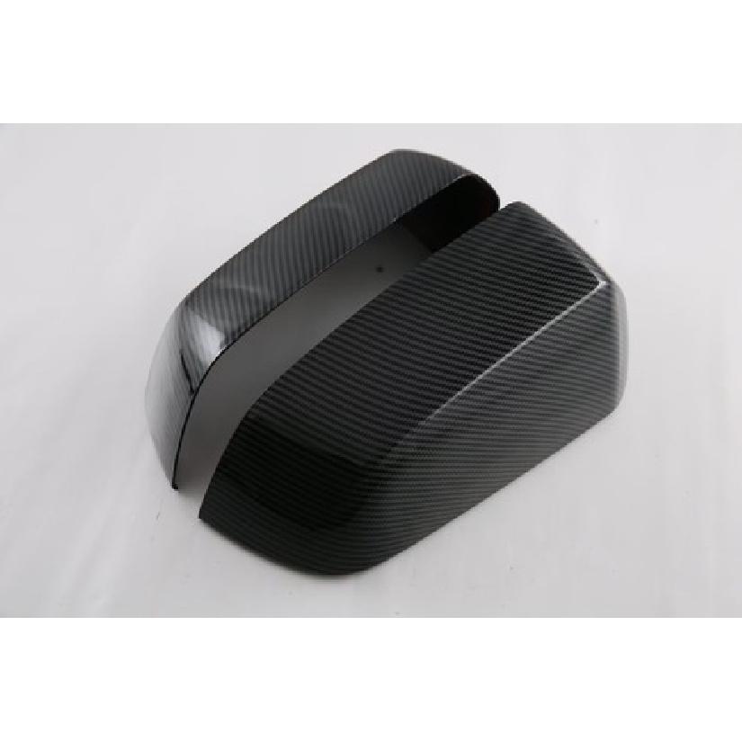 Carbon Fiber Rearview Mirror Side Lid Decoration Cover Trim For  Ford Ranger