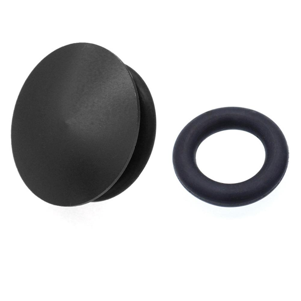 

MTB Road Bike Crankset Cap Cover Aluminum Alloy Rubber Ring Mountain Road Bicycle Crank Caps Cycling Accessories чёрный