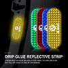 FA3-Car Reflective Safety Strip Sticker Rearview Mirror Warning Tape For BMW M Performance E36 E46 E60 E90 E91 E92 E93 F30 F20