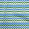 oneOone Cotton Flex Light Blue Fabric Chevron Craft Projects Decor Fabric Printed By The Yard 40 Inch