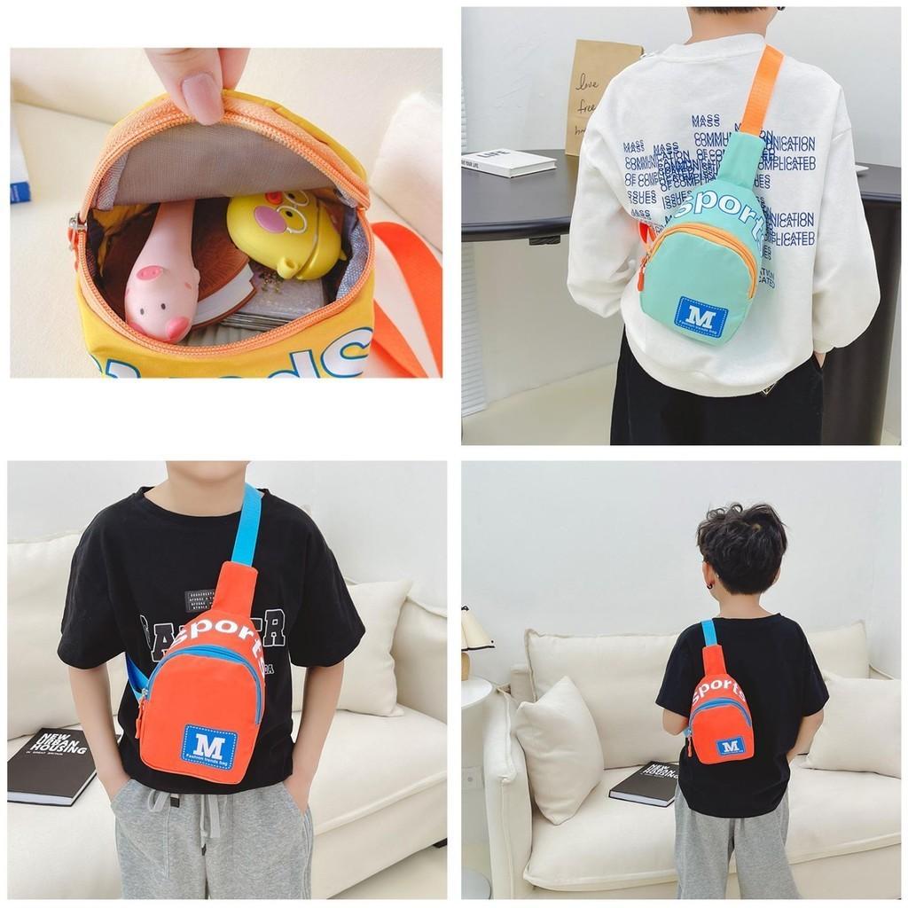 Children's Chest Bag Trendy Casual Korean Style Wallet For Boys And Girls Cool And Stylish Lightweight And Durable
