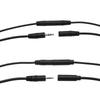 1Pcs 30cm Length Audio Plug Jack 2.5mm/3.5mm DIY Audio Extension Wire  Mic DIY Accessory