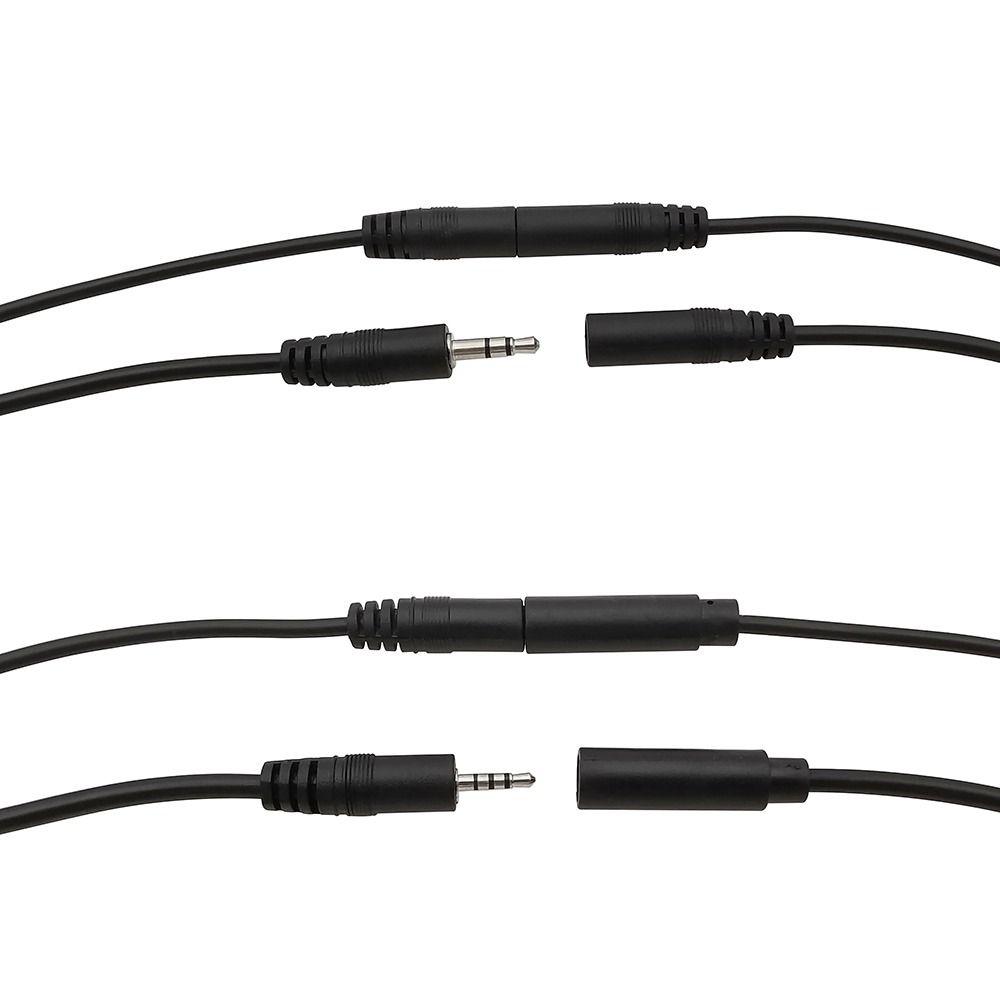 1Pcs 30cm Length Audio Plug Jack 2.5mm/3.5mm DIY Audio Extension Wire  Mic DIY Accessory