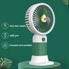 Compact Personal Fan, Mini Handheld Fan for On-the-go Cooling, USB Rechargeable Portable Fan with Natural Wind Comfort for Outdoor Activities, Travel,