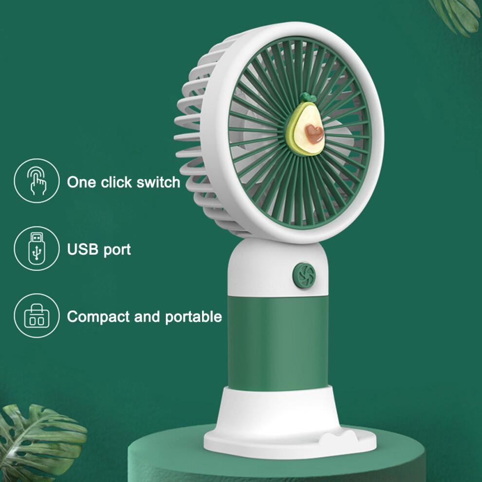 Compact Personal Fan, Mini Handheld Fan for On-the-go Cooling, USB Rechargeable Portable Fan with Natural Wind Comfort for Outdoor Activities, Travel,