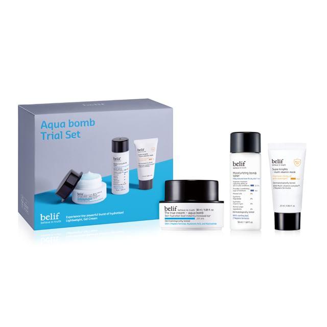 Belif - Aqua Bomb Trial Set 3 pcs