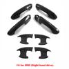 LHD RHD For MG 4 MG4 EV Mulan 2022 2023 2024 ABS black Car Door Handle Cover Door Bowl Protector Molding Trim Auto Accessories tcl6