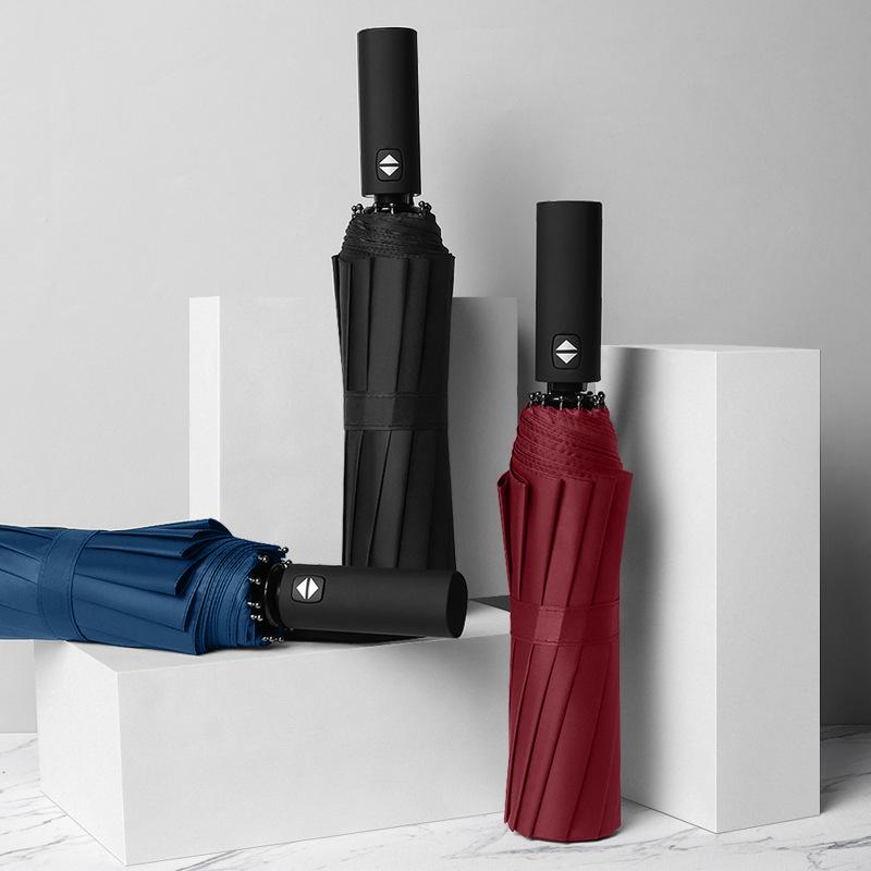 Regenschirme mit individuellem Logo: Werbeartikel in kleinen Mengen, personalisiertes Geschenk, automatisch faltbarer Sonnenschutz