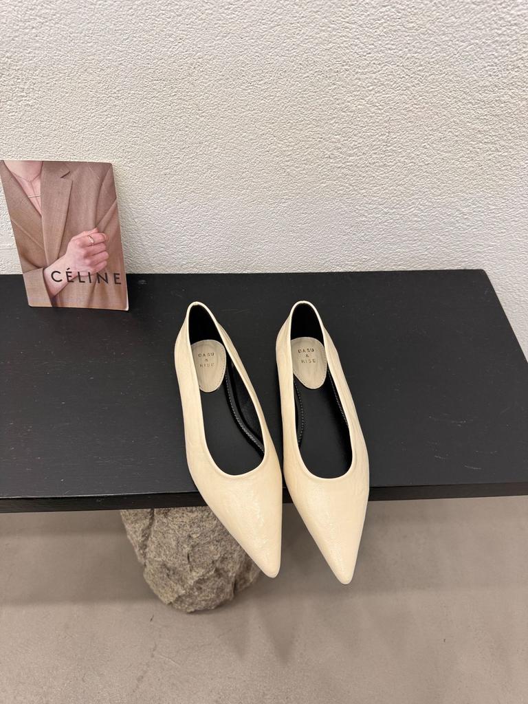 2025 Frühling und Herbst neue dünne hochhackige spitze Fußbedeckung flache Öffnung Abendtemperament Nische Mary Jane Damen Einzelschuhe