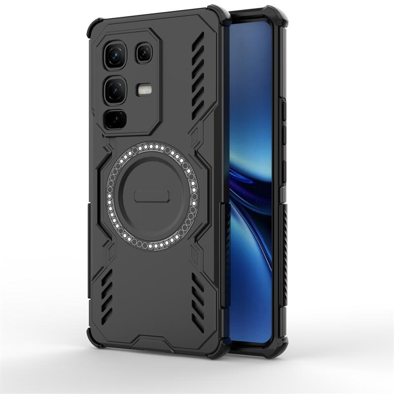 For Infinix Note 50S Case For Infinix Note 50S Anti-knock Magnetic Adsorption Wireless Charge Cover For Infinix Note 50S Case