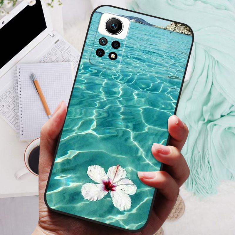 Cover For Redmi Note 12 Pro 4G Case Silicone Painted Soft Protective Black Coque For Xiaomi Redmi Note12 Pro 4G NFC Cartoon TPU