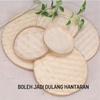 1Pcs 4 Size Bamboo Sieve DIY Decorative Dessert Plate Durable Kitchen Storage Tray