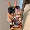Rapper P-kanye W-wests Phone Case For IPhone 17 Pro Max 16 15 14 Pro Max 13 11 Plus Glass Cover