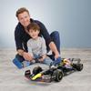 Red Bull F1 Race 118 Scale RC Racing Car, Rastar 2022 Oracle Red Bull Race F1 Remote Control Car Red Bull Equation RB 18 2022 Sergio Perez, Navy Blue