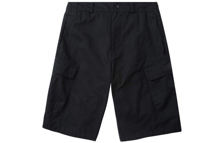Li Ning Cargo Shorts Men s Black Moderate AKSQ121-2 L