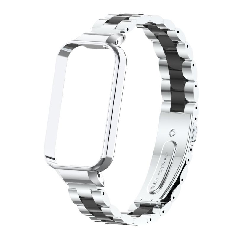 Metal Wristband For Redmi Band 2 Stainless Steel Strap with Case Watchband For Redmi Smart Band 2 Replacement Correa Bracelet