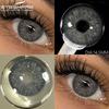 Natural Color Contacts Lenses for Eyes 1 Pair Colorful Beautiful Pupil Blue Colored Lenses Brown Eyes Contact