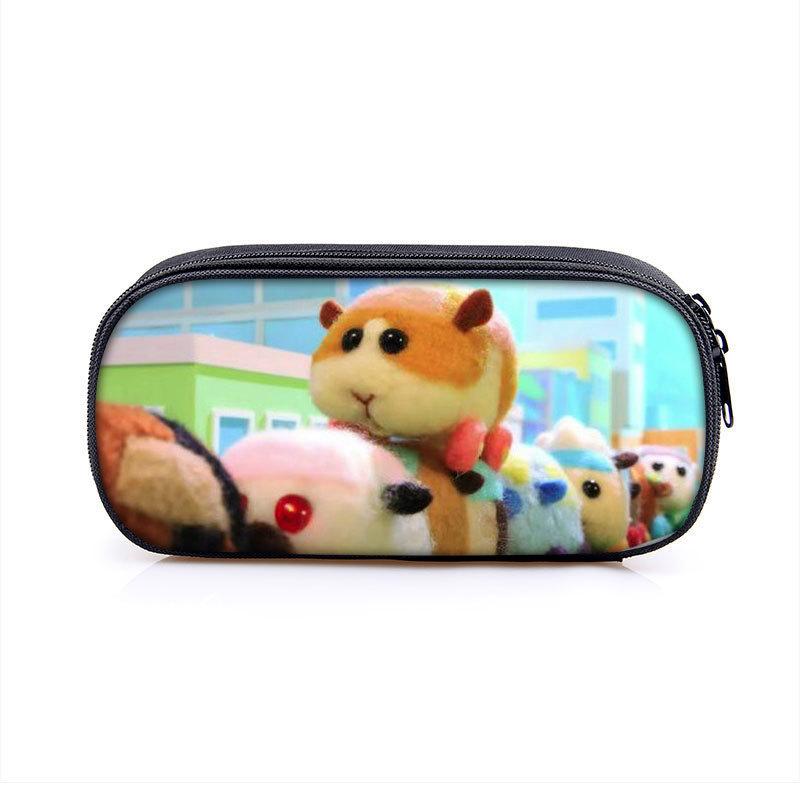Pui Pui Kids Pencil Case With Nylon Material For School And Travel