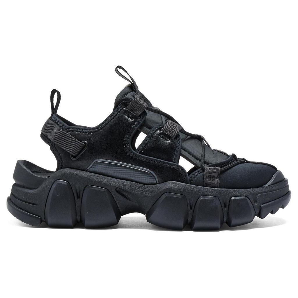 Onitsuka Tiger Dentigre Cage Comfortable Versatile Beach Sandals Unisex Sandals Black 1183C189-001