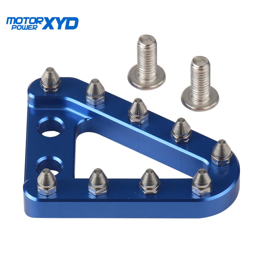 Motorcycle CNC Rear Brake Pedal Step Plate Tip For KTM SX SXF XC XCF XCW XCFW EXC EXCF For Husqvarna TC TE FC FE 125-530 2014