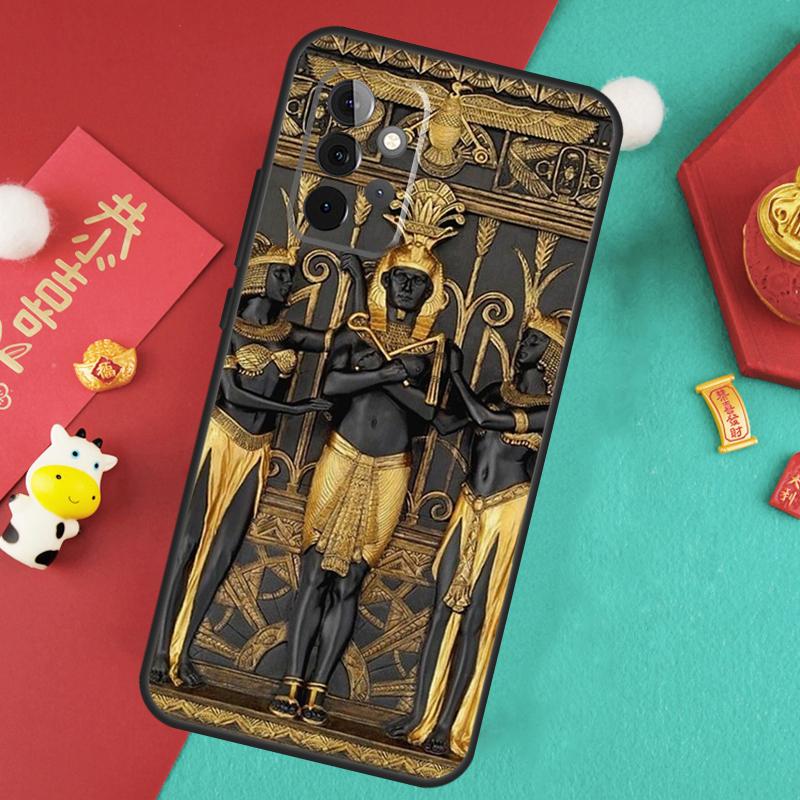 Egypt Pharaoh Mural Case For Samsung Galaxy A35 A55 A25 A15 A51 A71 A12 A32 A52 A13 A33 A53 A14 A34 A54 Cover