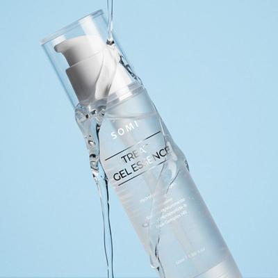 TREAT GEL ESSENCE 50ml Hypoallergenic Moisture and Elasticity Essence Containing Peptides and Collagen