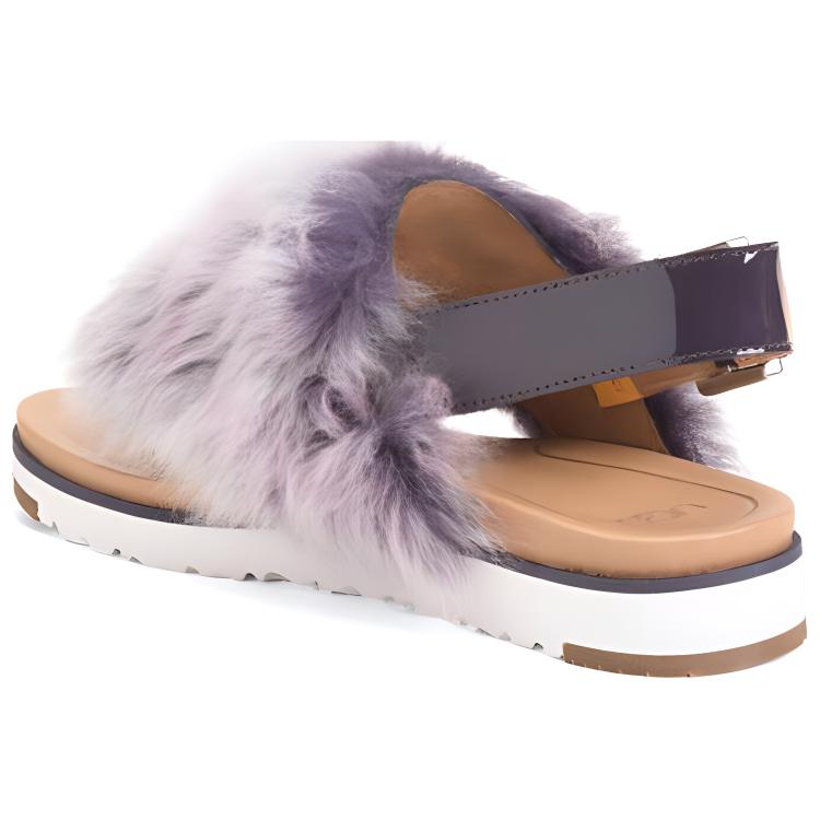 UGG Holly Large Fashion Dark Purple Sandals Women's 1102770-MTPP